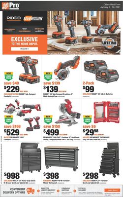 Catalogue Home Depot from 01/05/2021