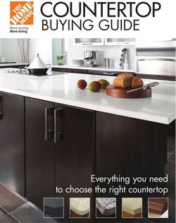 Catalogue Home Depot Buying Guide 2021 from 01/01/2021