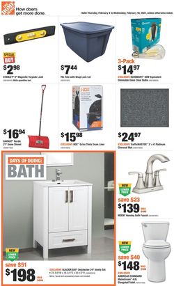 Catalogue Home Depot from 02/04/2021