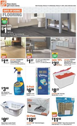 Catalogue Home Depot from 02/11/2021