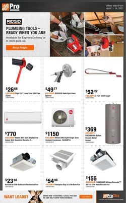 Catalogue Home Depot from 04/01/2021