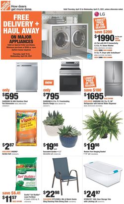 Catalogue Home Depot from 04/15/2021