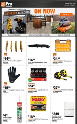 Catalogue Home Depot from 06/03/2021