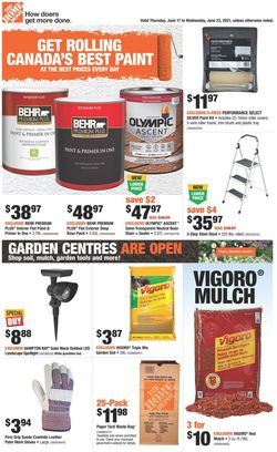 Catalogue Home Depot from 06/17/2021