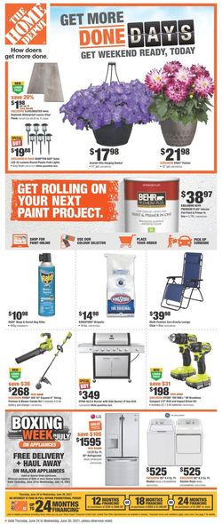 Catalogue Home Depot from 06/24/2021