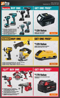Catalogue Home Depot from 09/30/2021
