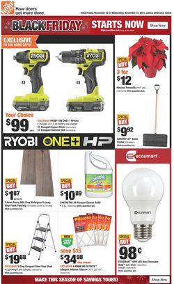 Catalogue Home Depot from 11/12/2021
