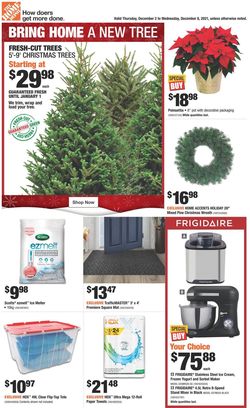 Catalogue Home Depot HOLIDAYS 2021 from 12/02/2021