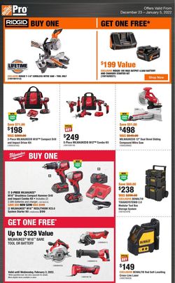 Catalogue Home Depot HOLIDAYS 2021 from 12/23/2021