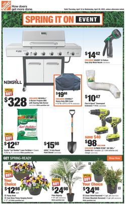 Catalogue Home Depot from 04/14/2022