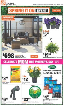 Catalogue Home Depot from 04/28/2022