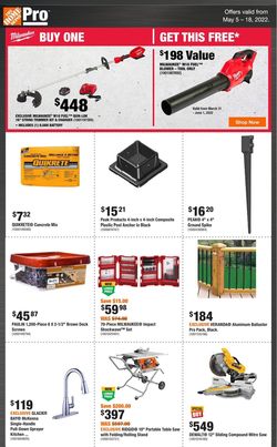 Catalogue Home Depot from 05/05/2022