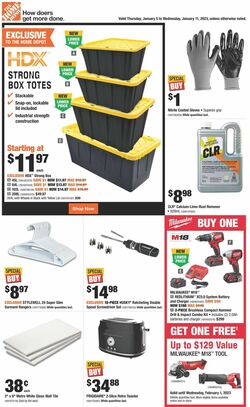 Catalogue Home Depot from 01/05/2023