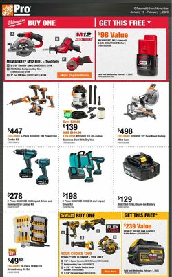 Catalogue Home Depot from 01/19/2023
