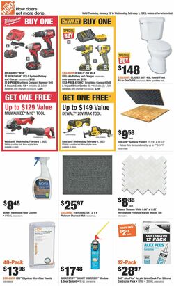 Catalogue Home Depot from 01/26/2023