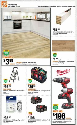 Catalogue Home Depot from 03/16/2023