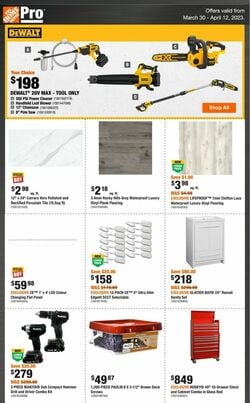 Catalogue Home Depot from 03/30/2023