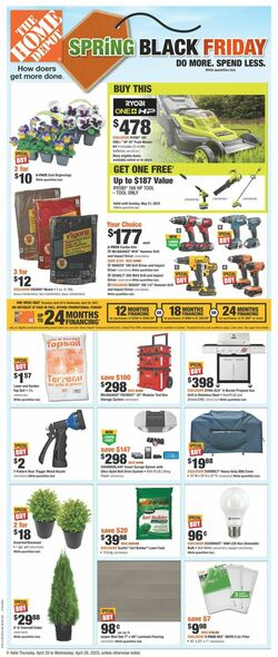 Catalogue Home Depot from 04/20/2023