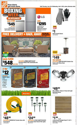 Catalogue Home Depot from 06/29/2023