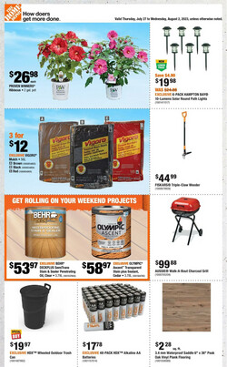 Catalogue Home Depot from 07/27/2023