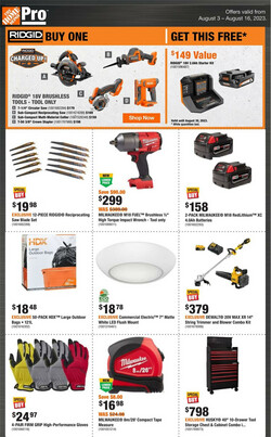 Catalogue Home Depot from 08/03/2023