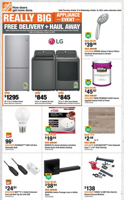 Catalogue Home Depot from 10/12/2023