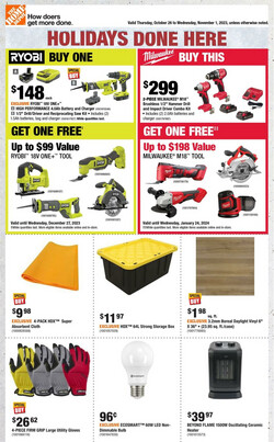 Catalogue Home Depot from 10/26/2023