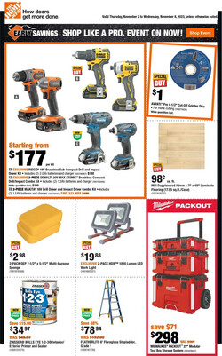 Catalogue Home Depot from 11/02/2023