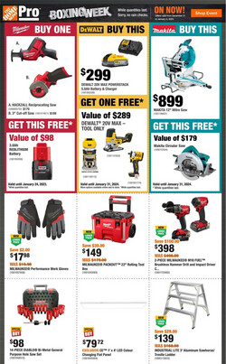 Catalogue Home Depot from 12/21/2023