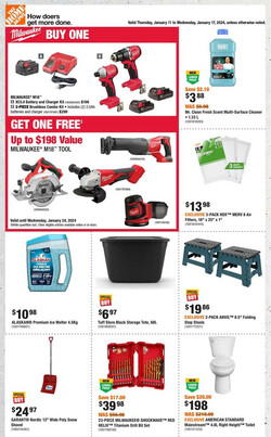 Catalogue Home Depot from 01/11/2024