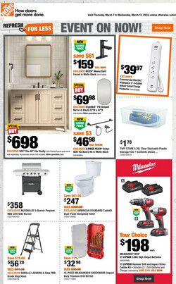 Catalogue Home Depot from 03/07/2024