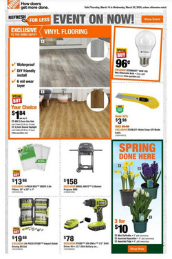 Catalogue Home Depot from 03/13/2024