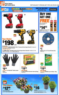 Catalogue Home Depot from 04/11/2024