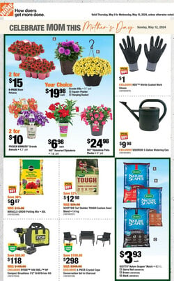 Catalogue Home Depot from 05/09/2024