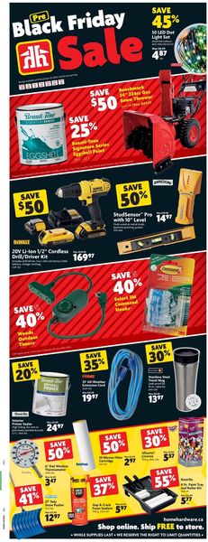 Catalogue Home Hardware - Black Friday 2020 from 11/19/2020