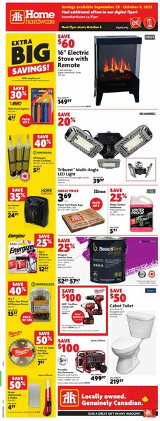 Catalogue Home Hardware from 09/28/2023
