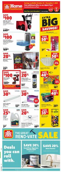 Catalogue Home Hardware from 10/26/2023