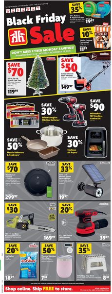 Catalogue Home Hardware BLACK FRIDAY 2021 from 11/25/2021