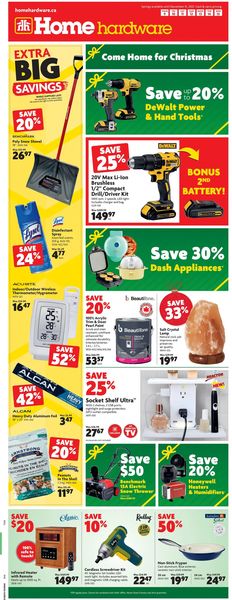 Catalogue Home Hardware HOLIDAYS 2021 from 12/09/2021
