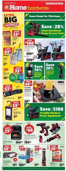 Catalogue Home Hardware HOLIDAYS 2021 from 12/16/2021