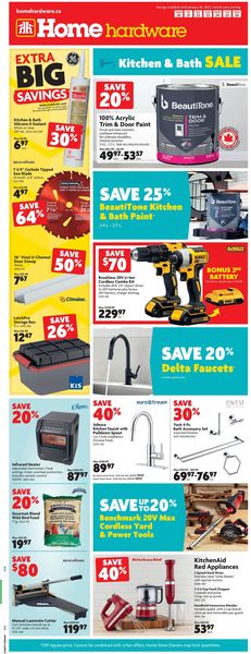 Catalogue Home Hardware from 01/20/2022