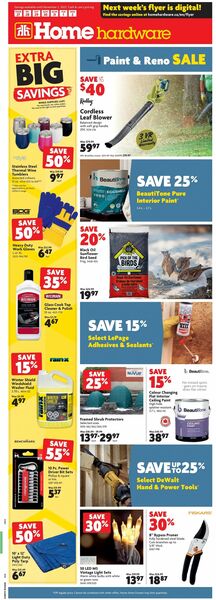 Catalogue Home Hardware from 10/27/2022