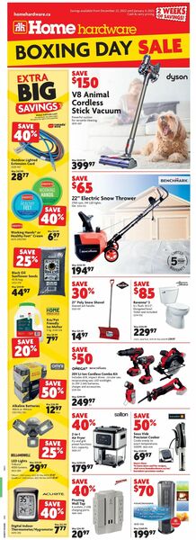 Catalogue Home Hardware from 12/22/2022