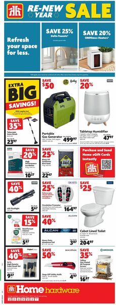 Catalogue Home Hardware from 01/26/2023