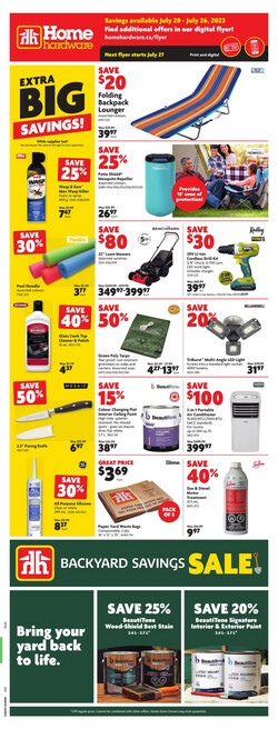 Catalogue Home Hardware from 07/20/2023