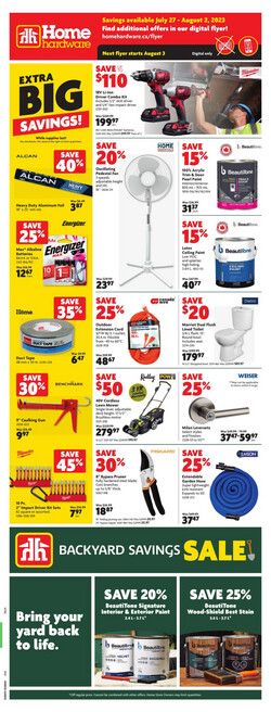 Catalogue Home Hardware from 07/27/2023