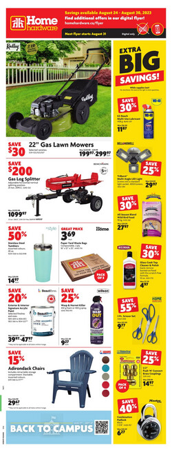 Catalogue Home Hardware from 08/24/2023