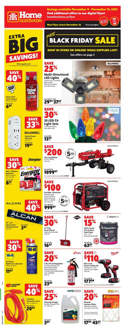 Catalogue Home Hardware from 11/09/2023