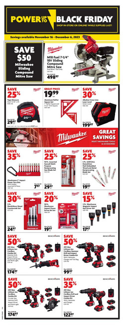 Catalogue Home Hardware from 11/16/2023
