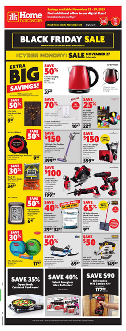 Catalogue Home Hardware from 11/23/2023